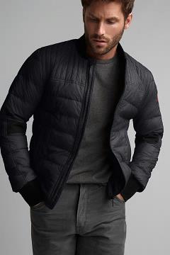 Chamarras Canada Goose Hombre Outlet - Dunham Chaqueta De Plumas Negros NI3165478
